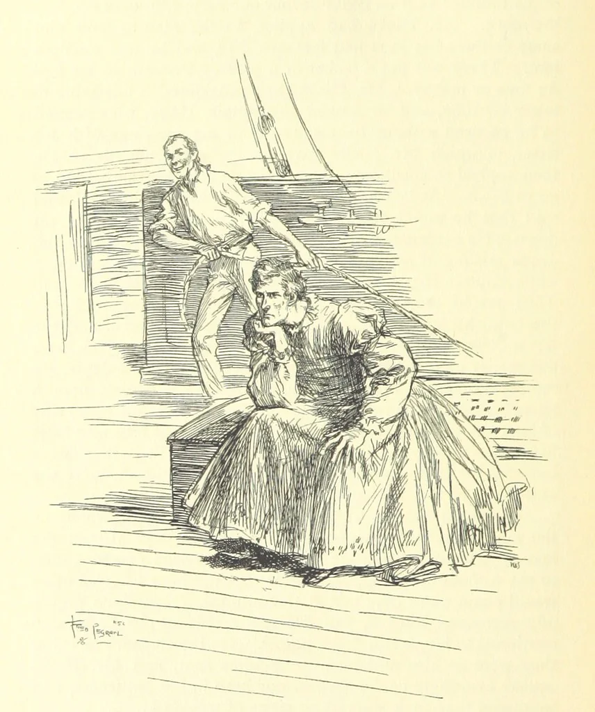An illustration from Mr. Midshipman Easy ... With an introduction by David Hannay, 1896, leaf 266