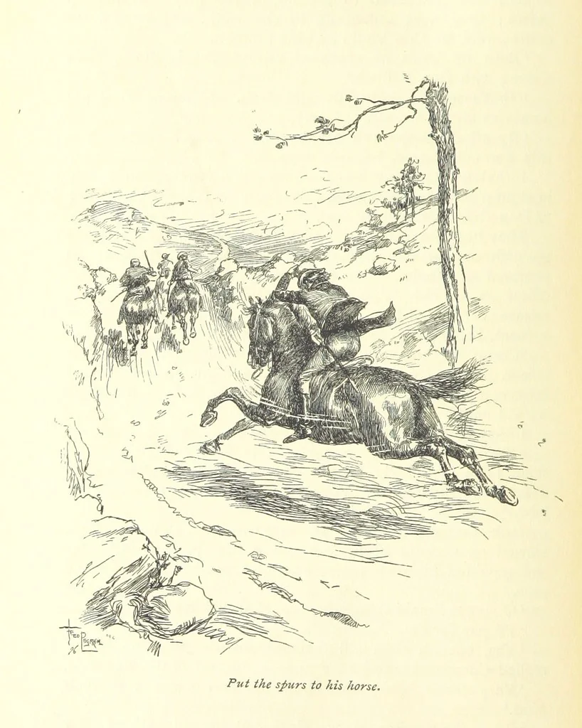 An illustration from Mr. Midshipman Easy ... With an introduction by David Hannay, 1896, leaf 328