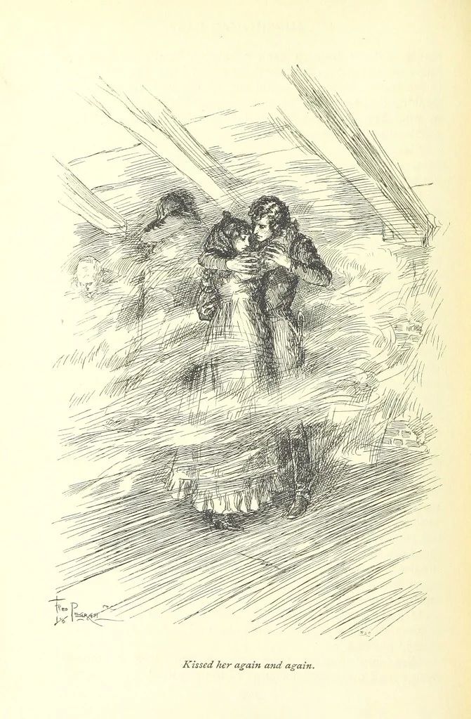 An illustration from Mr. Midshipman Easy ... With an introduction by David Hannay, 1896, leaf 338