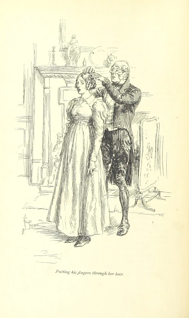 An illustration from Mr. Midshipman Easy ... With an introduction by David Hannay, 1896, leaf 36