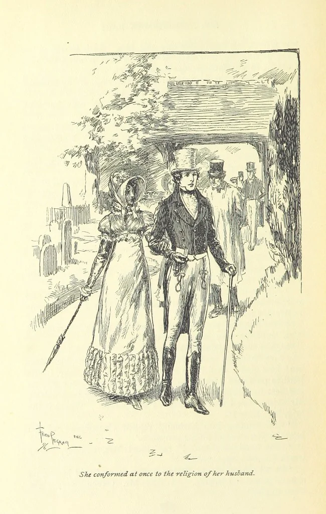 An illustration from Mr. Midshipman Easy ... With an introduction by David Hannay, 1896, leaf 416