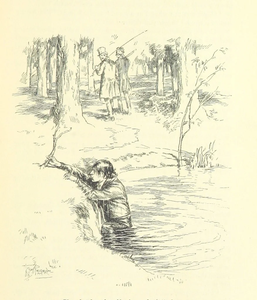 An illustration from Mr. Midshipman Easy ... With an introduction by David Hannay, 1896, leaf 59