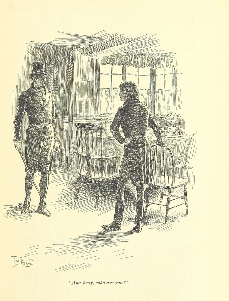 An illustration from Mr. Midshipman Easy ... With an introduction by David Hannay, 1896, leaf 75