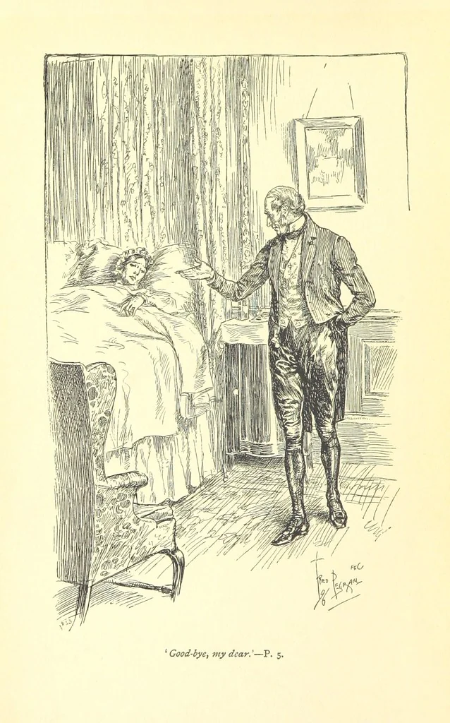 An illustration from Mr. Midshipman Easy ... With an introduction by David Hannay, 1896, leaf 8