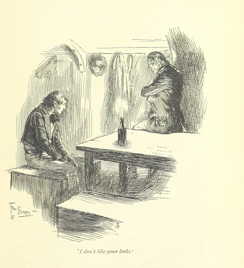 An illustration from Mr. Midshipman Easy ... With an introduction by David Hannay, 1896, leaf 87