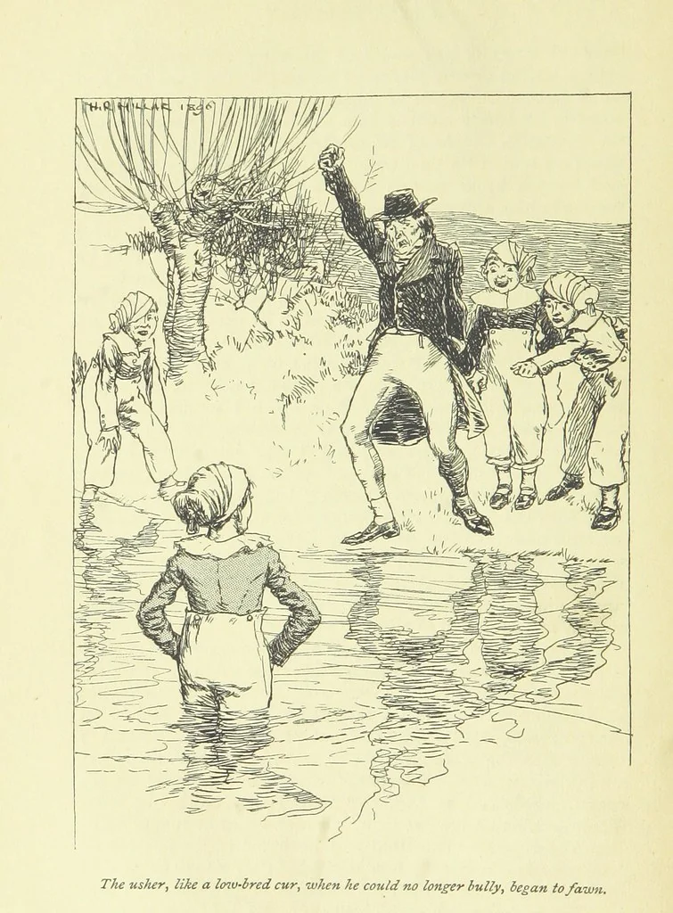 An illustration from Frank Mildmay ... Illustrated by H. R. Millar. With an introduction by David Hannay, 1897, leaf 36