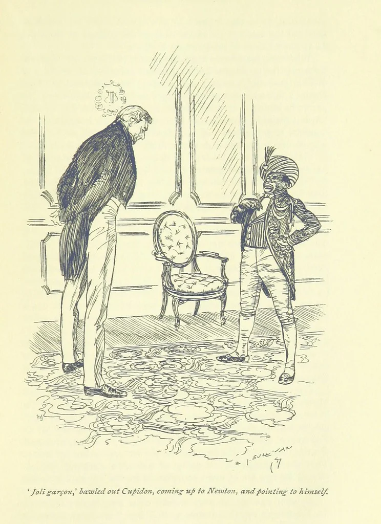 An illustration from Newton Forster ... With illustrations by E. J. Sullivan, and an introduction by David Hannay, 1897, leaf 177