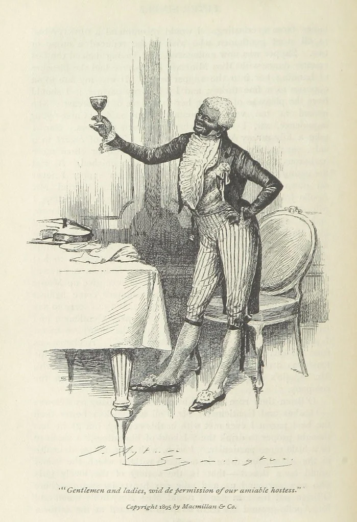 An illustration from Peter Simple ... Illustrated by J. A. Symington, with an introduction by D. Hannay, 1895, leaf 286