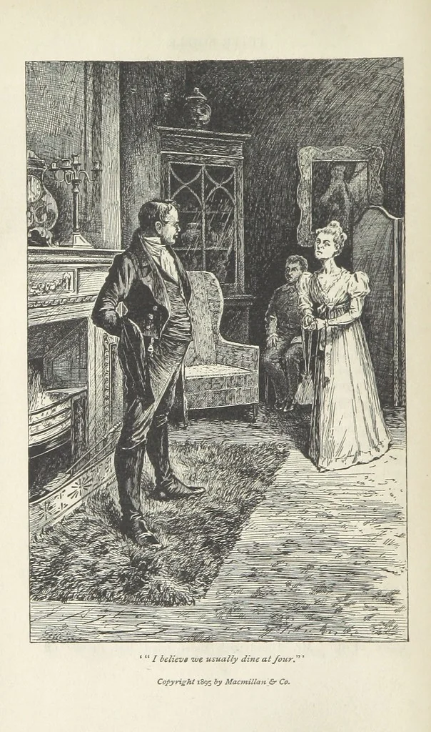 An illustration from Peter Simple ... Illustrated by J. A. Symington, with an introduction by D. Hannay, 1895, leaf 42