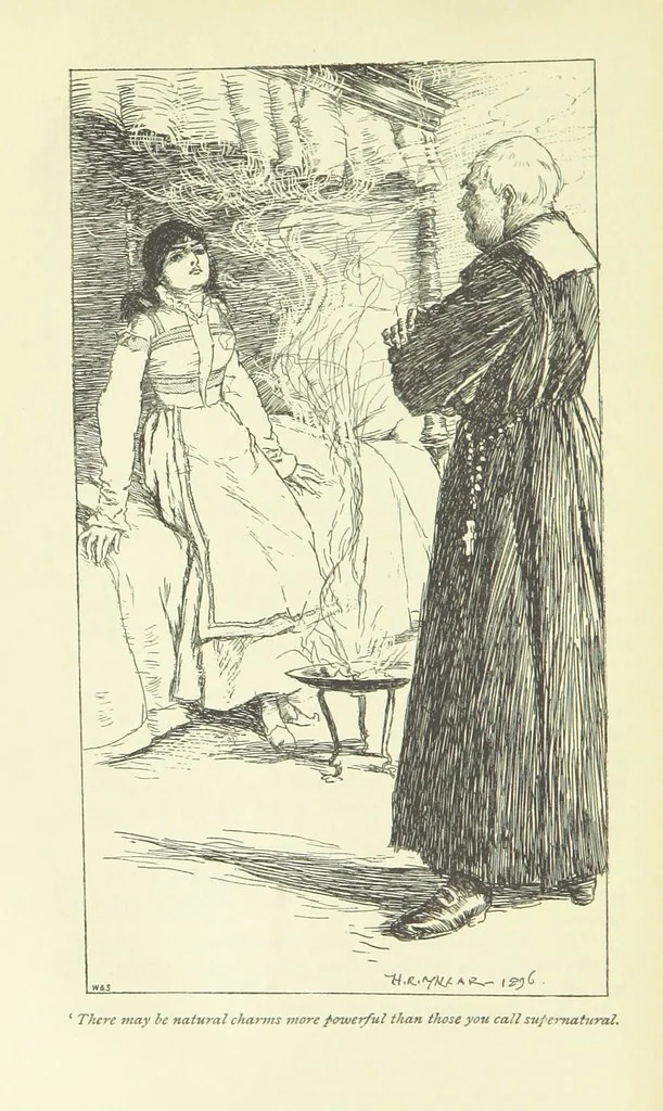 An illustration from The Phantom Ship ... Illustrated by H. R. Millar. With an introduction by D. Hannay, 1896, leaf 238