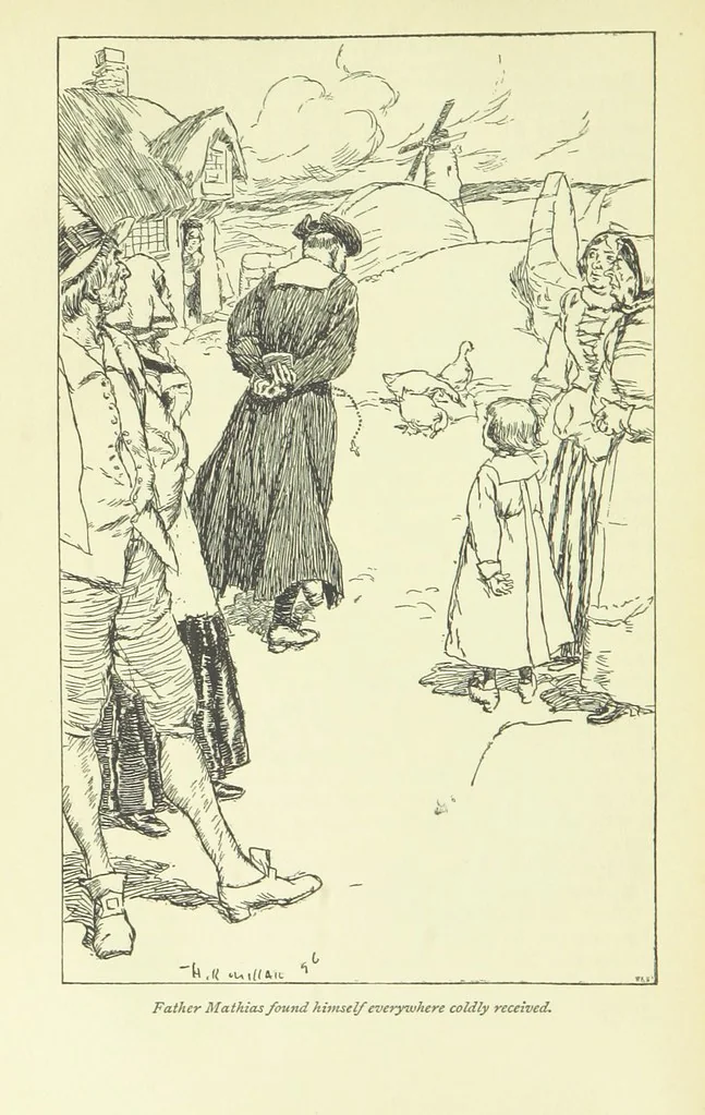 An illustration from The Phantom Ship ... Illustrated by H. R. Millar. With an introduction by D. Hannay, 1896, leaf 240