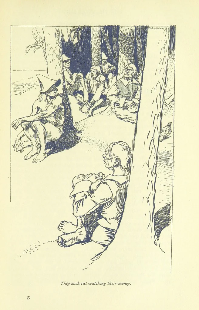 An illustration from The Phantom Ship ... Illustrated by H. R. Millar. With an introduction by D. Hannay, 1896, leaf 283