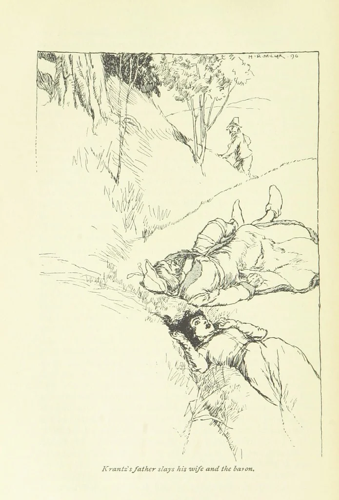 An illustration from The Phantom Ship ... Illustrated by H. R. Millar. With an introduction by D. Hannay, 1896, leaf 366