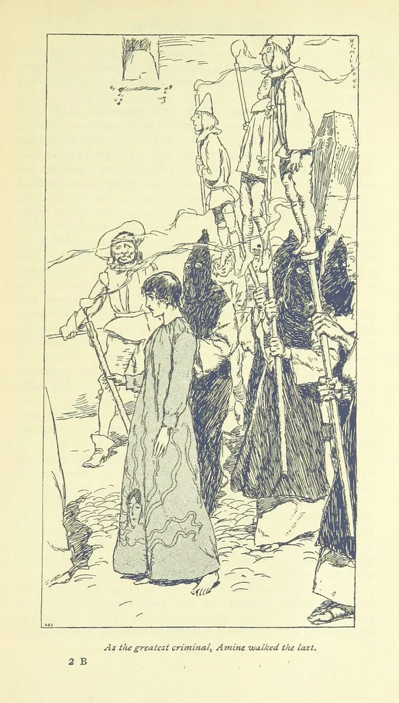 An illustration from The Phantom Ship ... Illustrated by H. R. Millar. With an introduction by D. Hannay, 1896, leaf 395