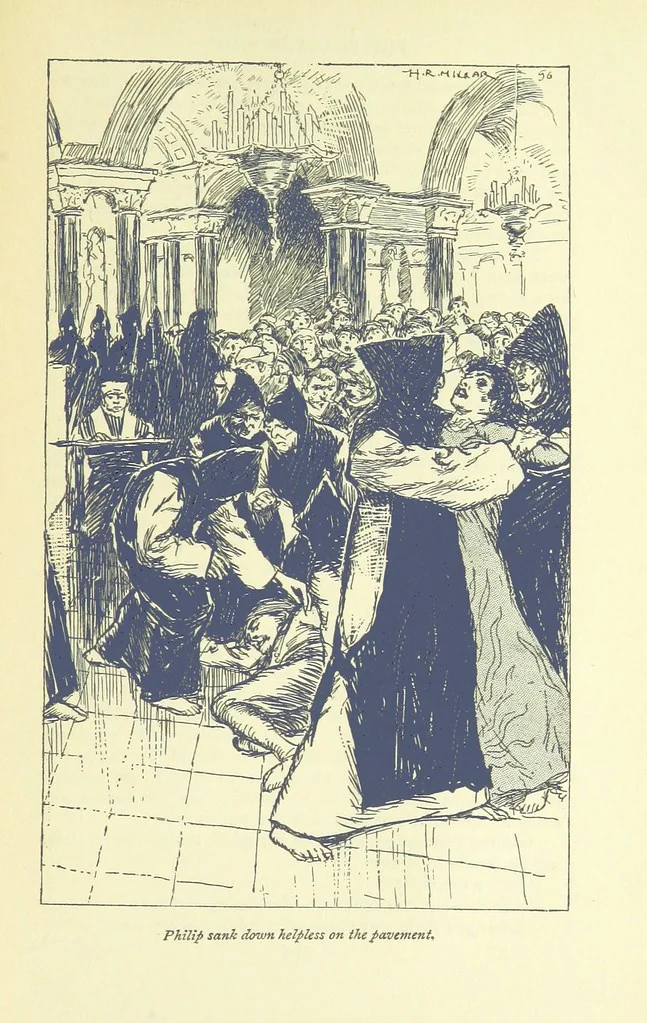 An illustration from The Phantom Ship ... Illustrated by H. R. Millar. With an introduction by D. Hannay, 1896, leaf 399
