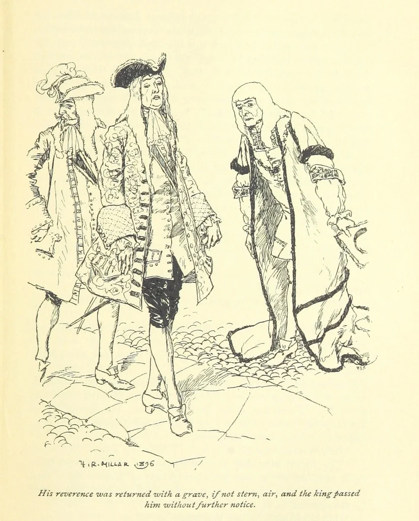 An illustration from Snarleyyow ... Illustrated by H. R. Millar. With an introduction by David Hannay, 1897, leaf 339