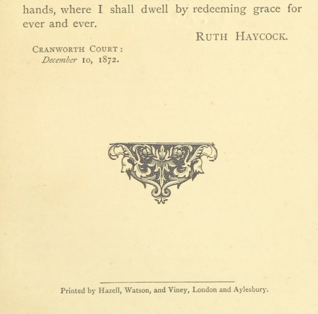 An illustration from Mrs. Haycock's Chronicles: a story of life-service, 1877, leaf 183