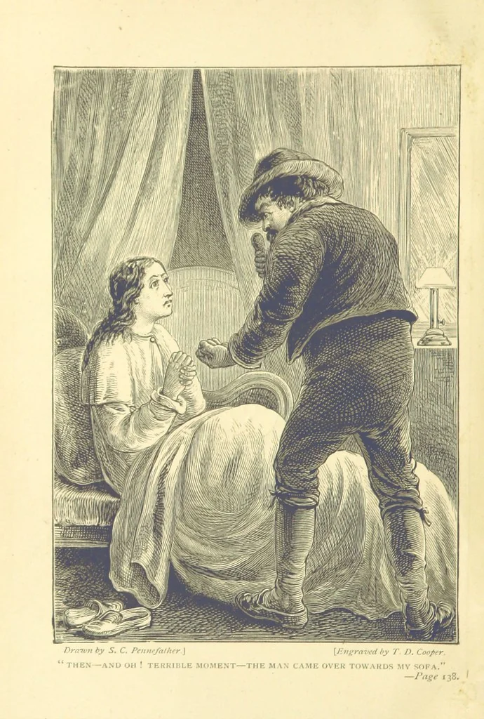 An illustration from Mrs. Haycock's Chronicles: a story of life-service, 1877, leaf 8
