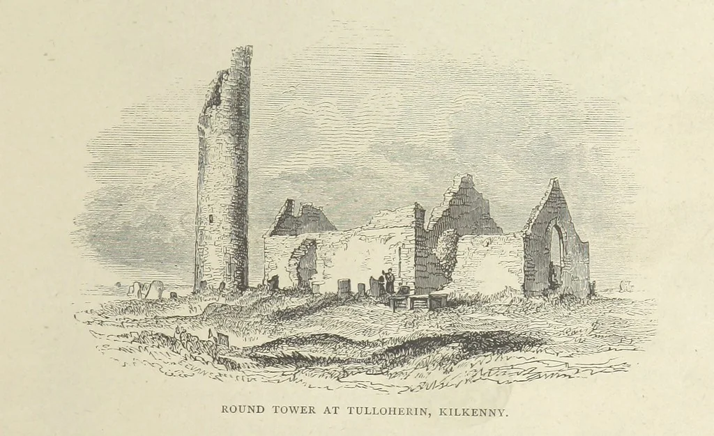 An illustration from Stories of Irish Life ... With illustrations, etc, 1878, leaf 7
