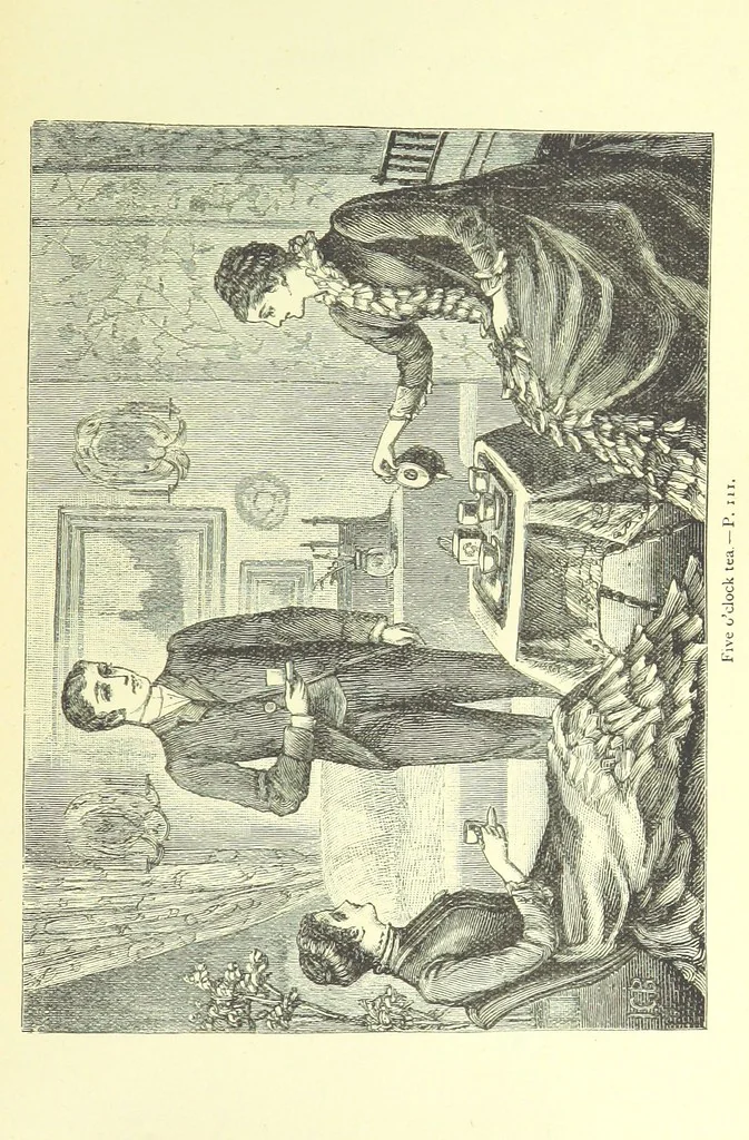 An illustration from Guide, Philosopher, and Friend. [A novel, 1884, leaf 113
