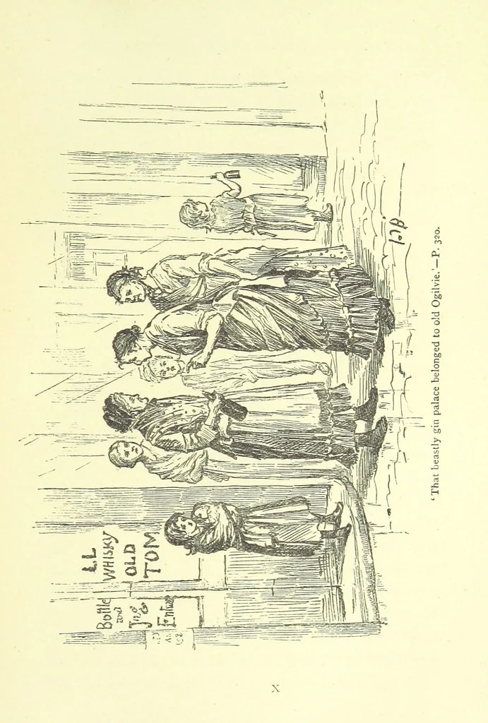 An illustration from Guide, Philosopher, and Friend. [A novel, 1884, leaf 325