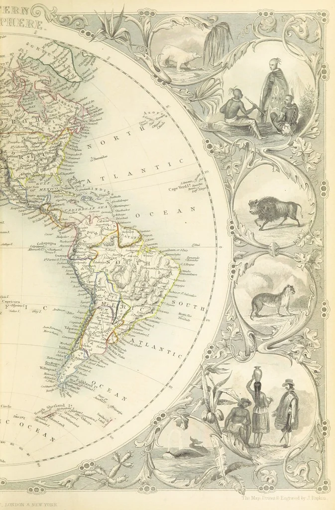 An illustration from The British Colonies; their history, extent, condition, and resources, 1851, leaf 57