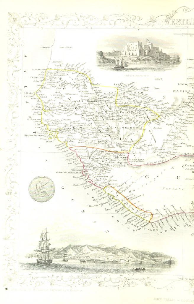 An illustration from The British Colonies; their history, extent, condition, and resources, 1851, leaf 694