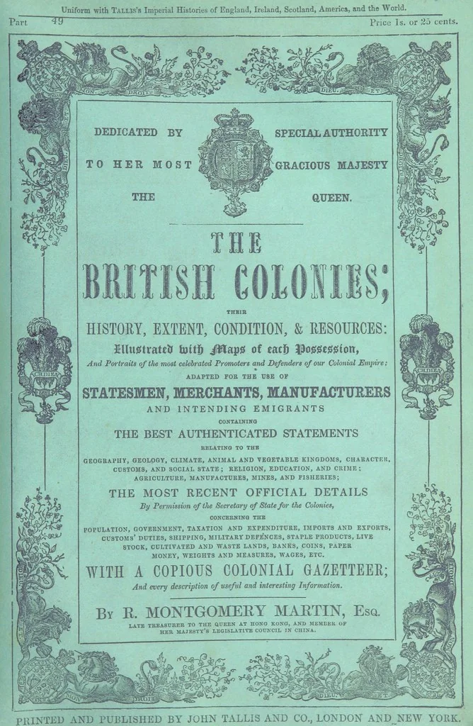 An illustration from The British Colonies; their history, extent, condition, and resources, 1851, leaf 963