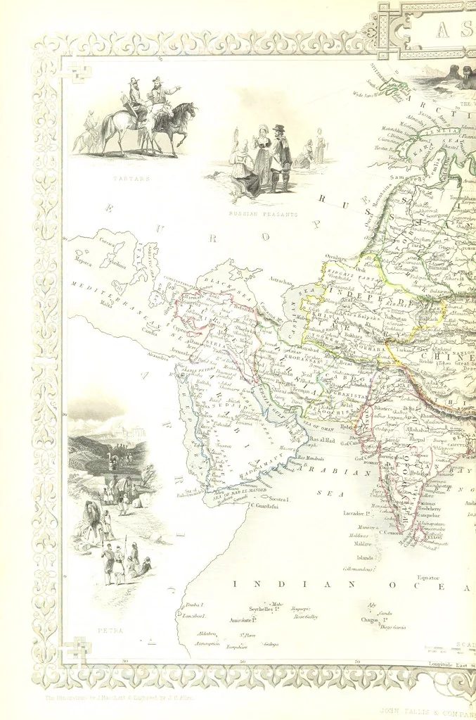 An illustration from The British Colonies; their history, extent, condition, and resources, 1851, leaf 14