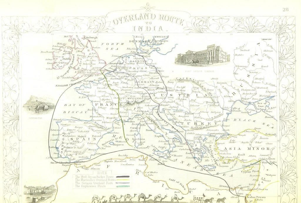 An illustration from The British Colonies; their history, extent, condition, and resources, 1851, leaf 18
