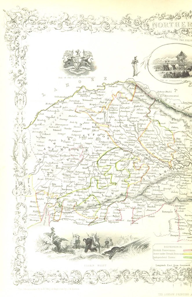 An illustration from The British Colonies; their history, extent, condition, and resources, 1851, leaf 572