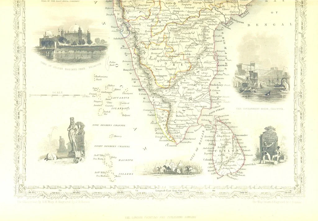 An illustration from The British Colonies; their history, extent, condition, and resources, 1851, leaf 577