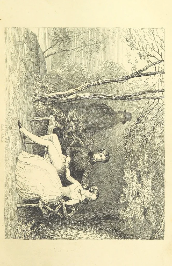 An illustration from The Fortunes of Hector O'Halloran and his Man Mark Anthony O'Toole ... With illustrations by J. Leech, 1853, leaf 67
