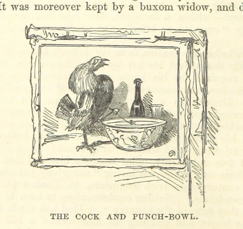 An illustration from The Fortunes of Hector O'Halloran and his Man Mark Anthony O'Toole ... With illustrations by J. Leech, 1853, leaf 86