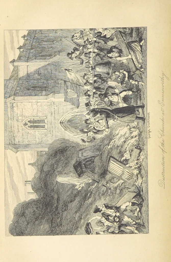 An illustration from History of the Irish Rebellion in 1798; with memoirs of the Union, and Emmett's insurrection in 1803, 1845, leaf 126