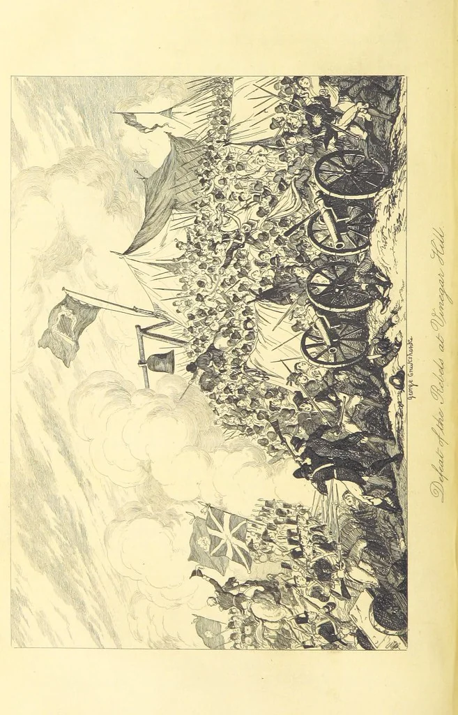 An illustration from History of the Irish Rebellion in 1798; with memoirs of the Union, and Emmett's insurrection in 1803, 1845, leaf 184