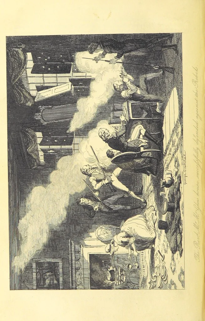 An illustration from History of the Irish Rebellion in 1798; with memoirs of the Union, and Emmett's insurrection in 1803, 1845, leaf 218