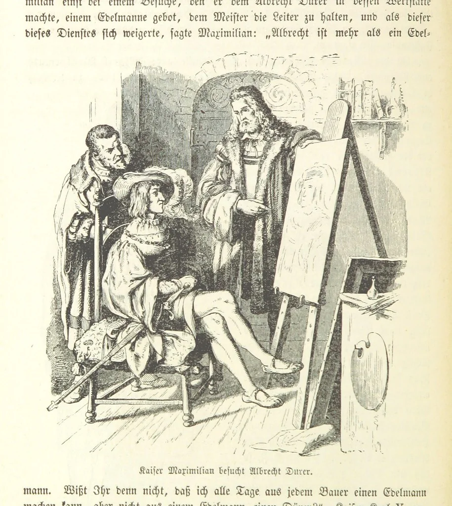 An illustration from Geschichte Bayerns. Unter Zugrundelegung von Lorenz von Westenrieders bayerischer Geschichte neu bearbeitet, dem Volke erzählt, und mit Beigaben aus der bayerischen Culturgeschichte und Sage versehen. ... Mit vielen Holzschnittbildern, 1874, leaf 372