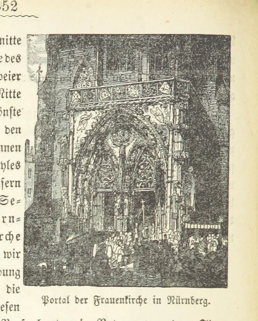 An illustration from Geschichte Bayerns. Unter Zugrundelegung von Lorenz von Westenrieders bayerischer Geschichte neu bearbeitet, dem Volke erzählt, und mit Beigaben aus der bayerischen Culturgeschichte und Sage versehen. ... Mit vielen Holzschnittbildern, 1874, leaf 374
