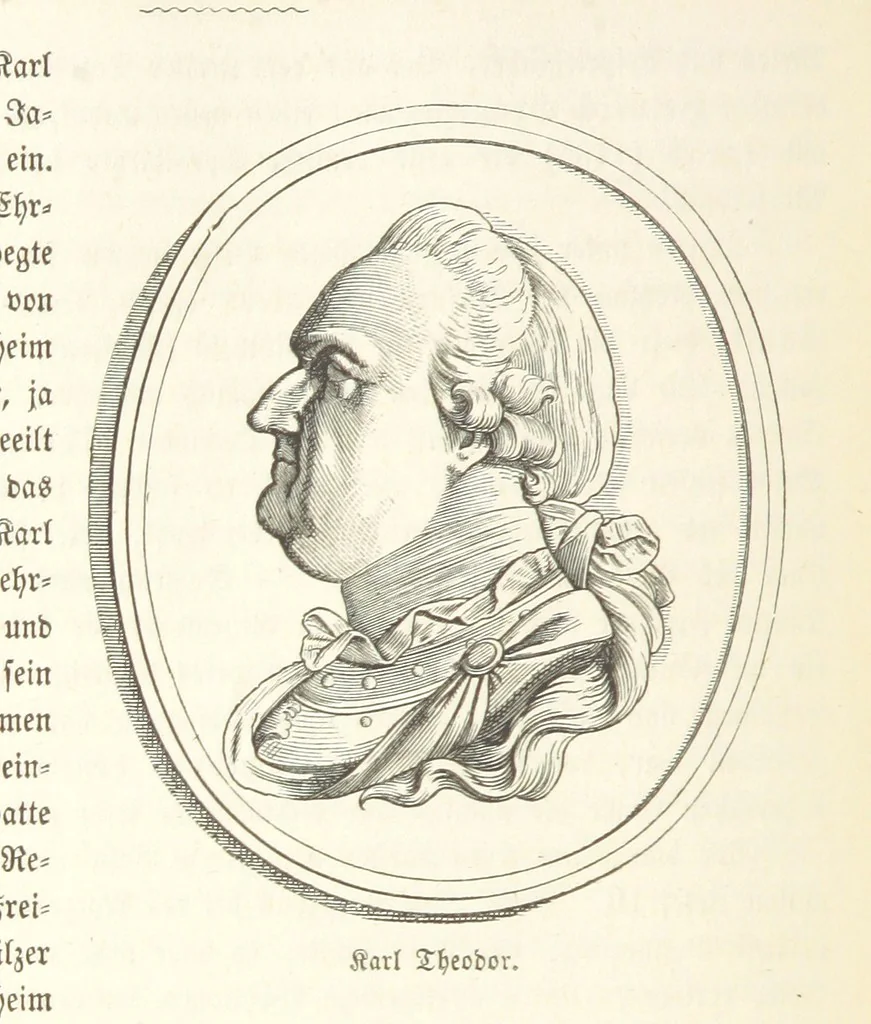 An illustration from Geschichte Bayerns. Unter Zugrundelegung von Lorenz von Westenrieders bayerischer Geschichte neu bearbeitet, dem Volke erzählt, und mit Beigaben aus der bayerischen Culturgeschichte und Sage versehen. ... Mit vielen Holzschnittbildern, 1874, leaf 632