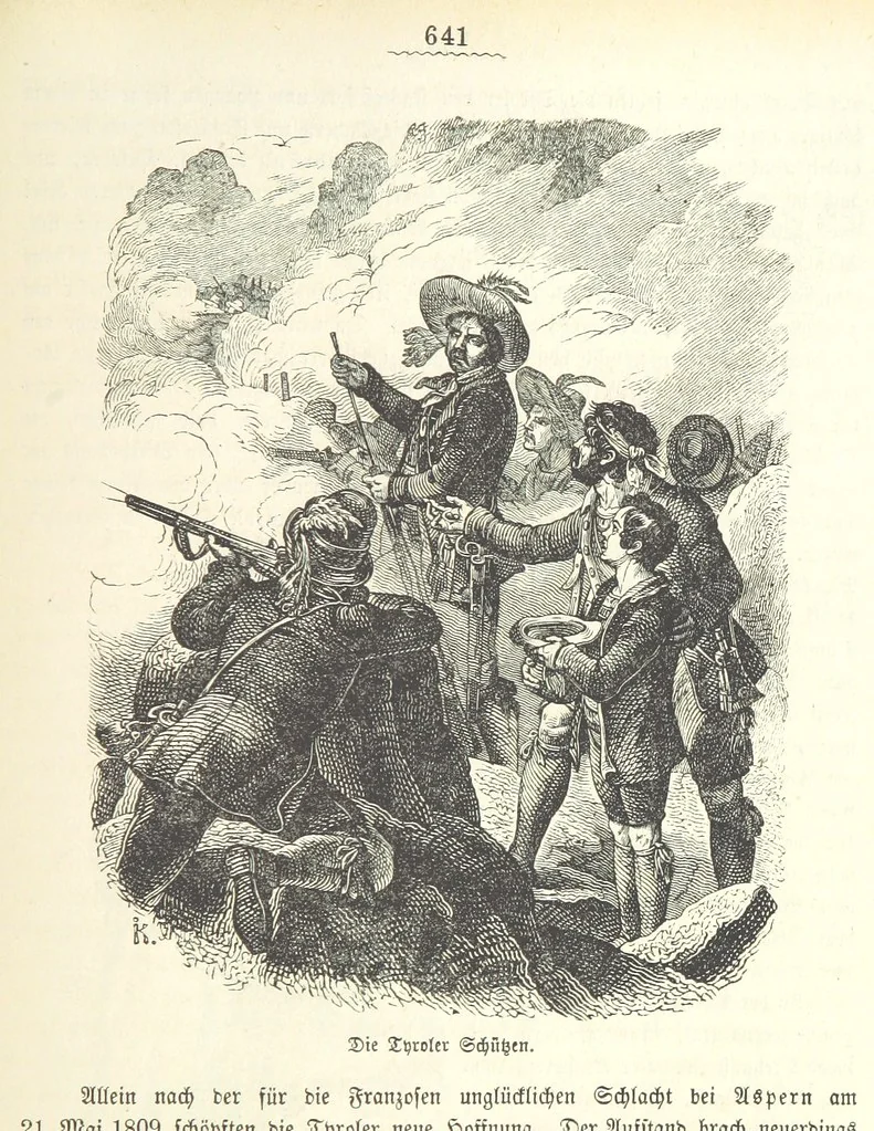 An illustration from Geschichte Bayerns. Unter Zugrundelegung von Lorenz von Westenrieders bayerischer Geschichte neu bearbeitet, dem Volke erzählt, und mit Beigaben aus der bayerischen Culturgeschichte und Sage versehen. ... Mit vielen Holzschnittbildern, 1874, leaf 663