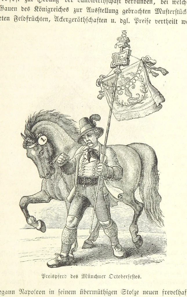 An illustration from Geschichte Bayerns. Unter Zugrundelegung von Lorenz von Westenrieders bayerischer Geschichte neu bearbeitet, dem Volke erzählt, und mit Beigaben aus der bayerischen Culturgeschichte und Sage versehen. ... Mit vielen Holzschnittbildern, 1874, leaf 665