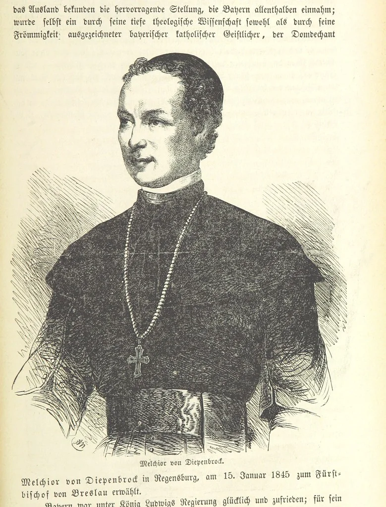 An illustration from Geschichte Bayerns. Unter Zugrundelegung von Lorenz von Westenrieders bayerischer Geschichte neu bearbeitet, dem Volke erzählt, und mit Beigaben aus der bayerischen Culturgeschichte und Sage versehen. ... Mit vielen Holzschnittbildern, 1874, leaf 681