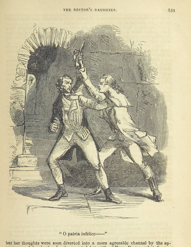 An illustration from Emma Mayfield; or, the Rector's Daughter. By an author of celebrity [T. Frost, 1857, leaf 165