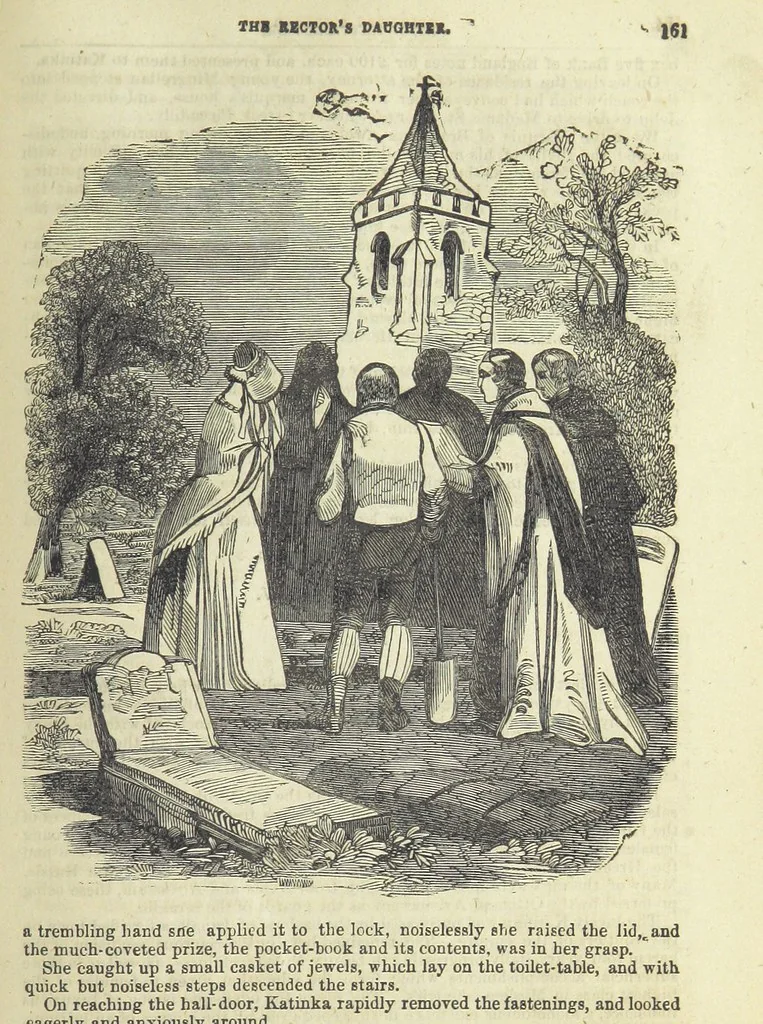 An illustration from Emma Mayfield; or, the Rector's Daughter. By an author of celebrity [T. Frost, 1857, leaf 173