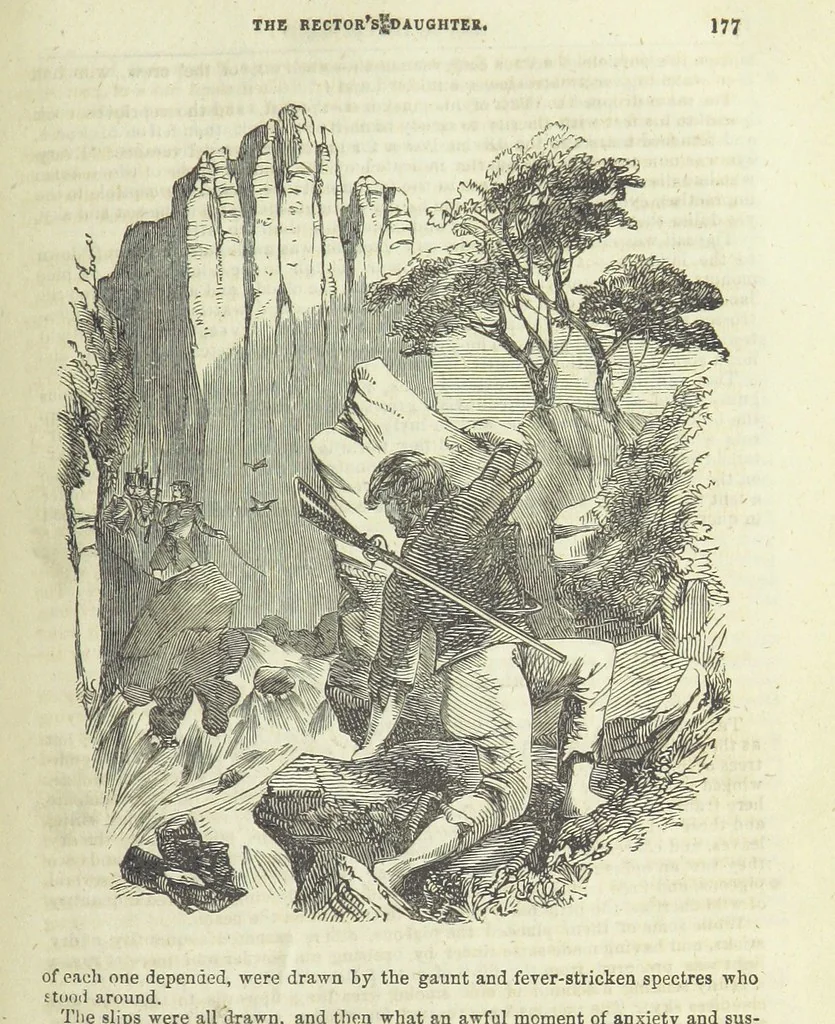 An illustration from Emma Mayfield; or, the Rector's Daughter. By an author of celebrity [T. Frost, 1857, leaf 189