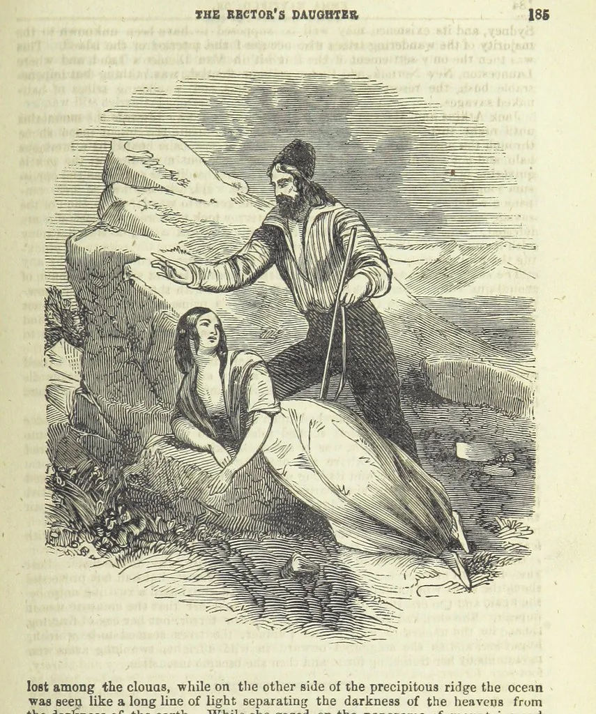 An illustration from Emma Mayfield; or, the Rector's Daughter. By an author of celebrity [T. Frost, 1857, leaf 197