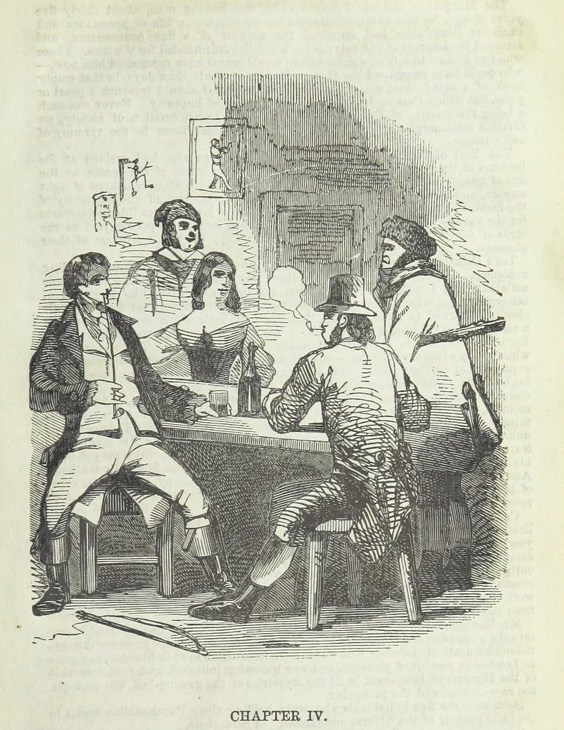 An illustration from Emma Mayfield; or, the Rector's Daughter. By an author of celebrity [T. Frost, 1857, leaf 21