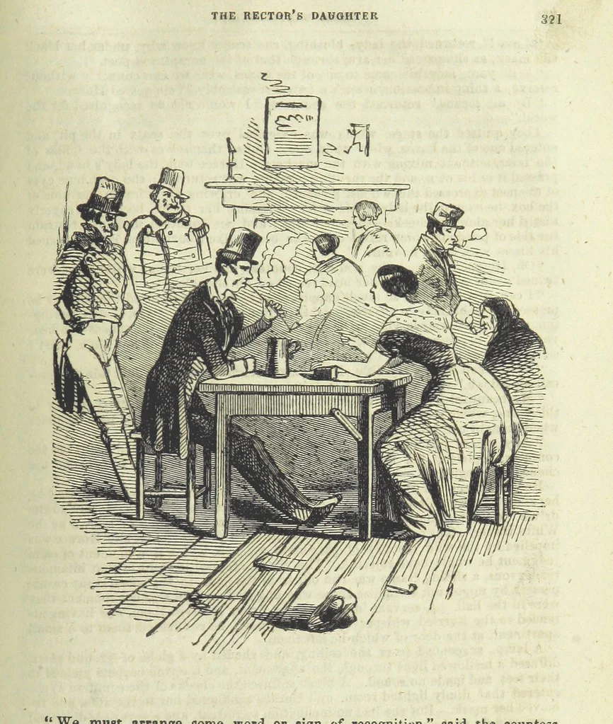 An illustration from Emma Mayfield; or, the Rector's Daughter. By an author of celebrity [T. Frost, 1857, leaf 333
