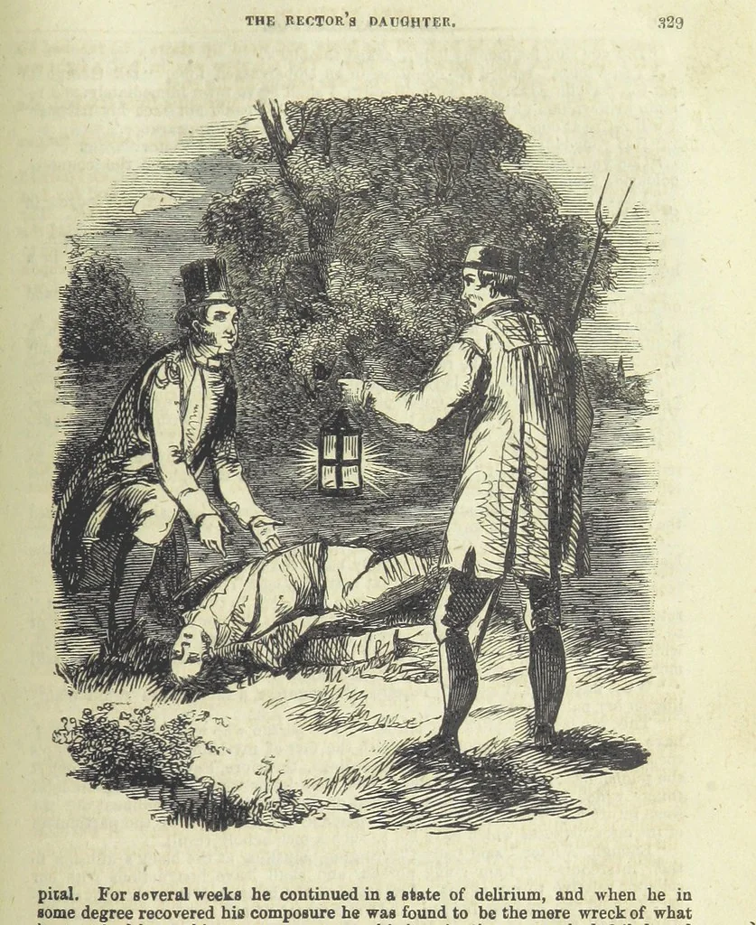 An illustration from Emma Mayfield; or, the Rector's Daughter. By an author of celebrity [T. Frost, 1857, leaf 341